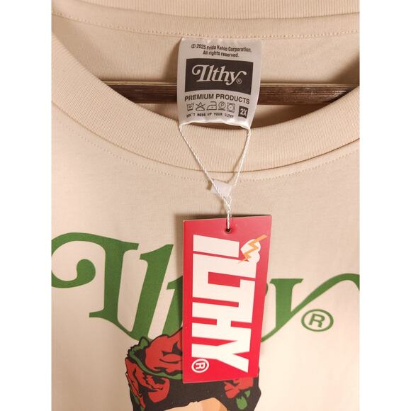 ILTHY x Frida Kahlo Limited Edition Size 2X Cream Streetwear Art Collaboration - Picture 9 of 11